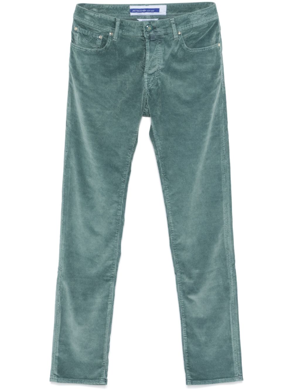 Men Skinny Pants Maison-Kitsune Jacob Cohën Bard Trousers Green