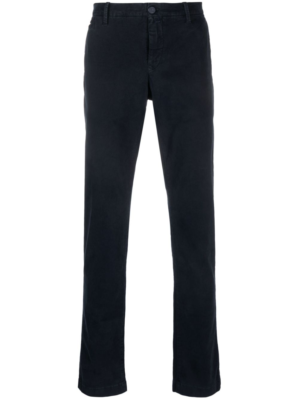 Maison-Kitsune Jacob Cohën slim-cut Chino Trousers Blue Men Chinos