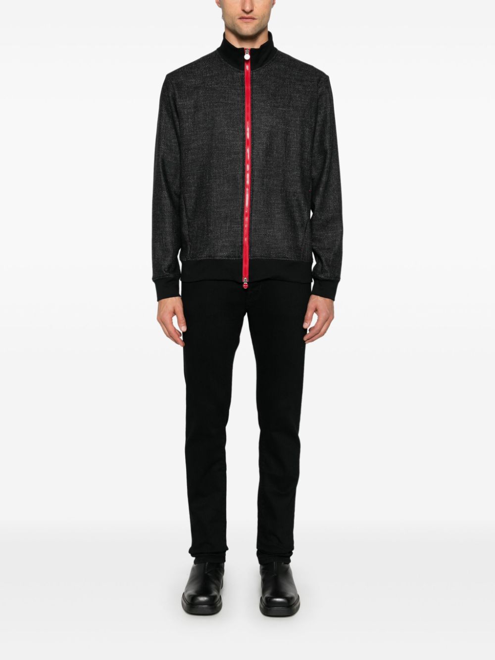 Jacob Cohën Bard Trousers Black Men Tapered Pants Maison-Kitsune