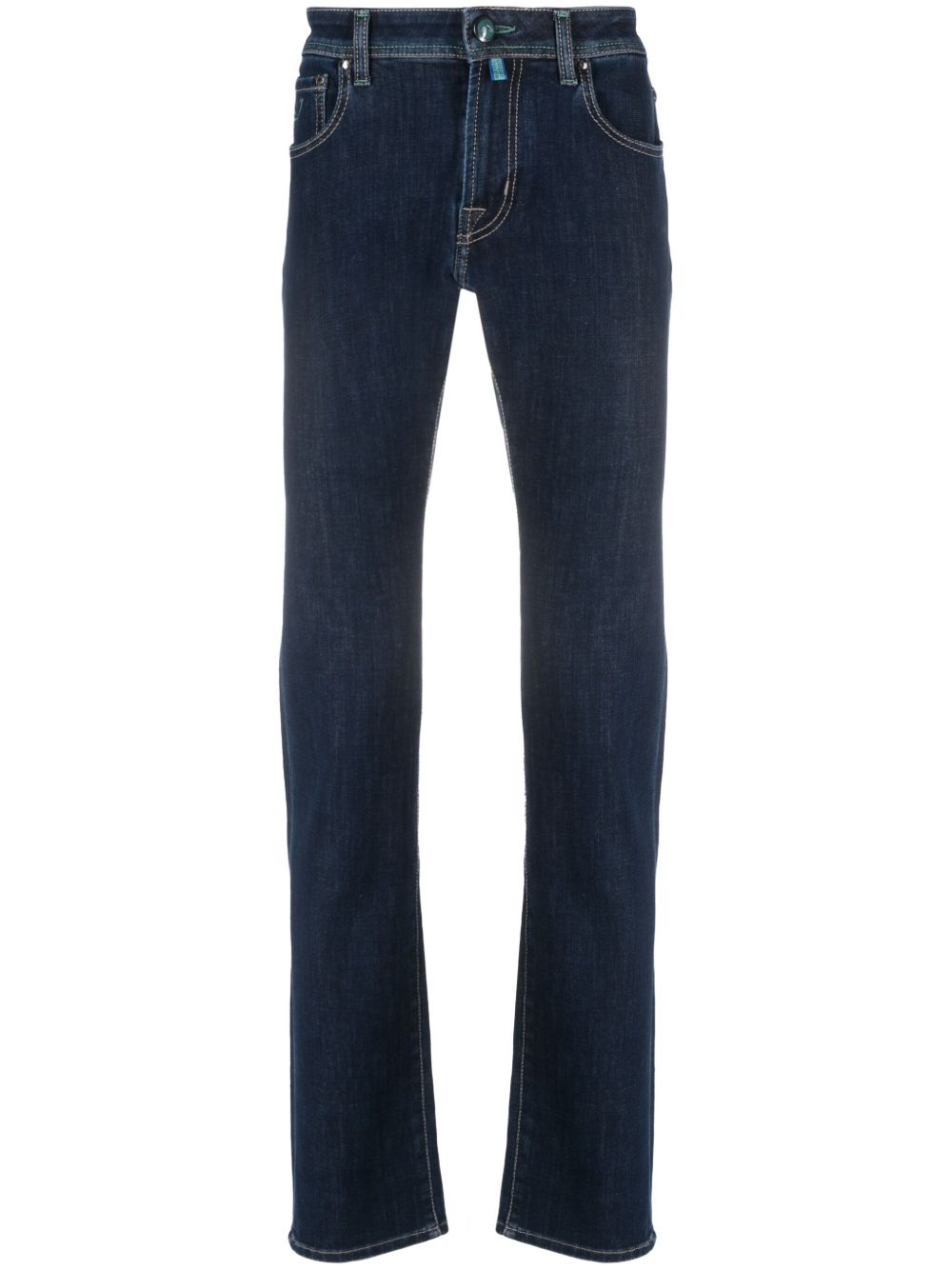 Jacob Cohën slim-cut dark-wash Jeans Blue Maison-Kitsune Men Slim-Fit Jeans