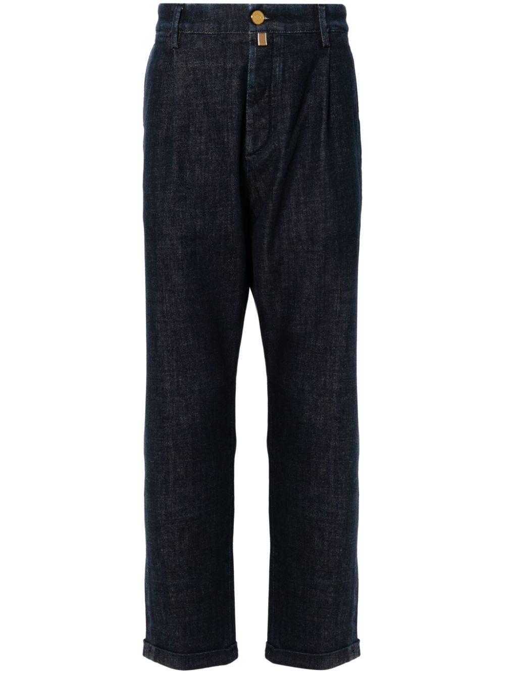 Maison-Kitsune Tapered Jeans Men Jacob Cohën Henry Jeans Blue