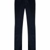 Maison-Kitsune Regular-Fit & Straight Leg Pants Men Jacob Cohën slim-fit Corduroy Trousers Blue