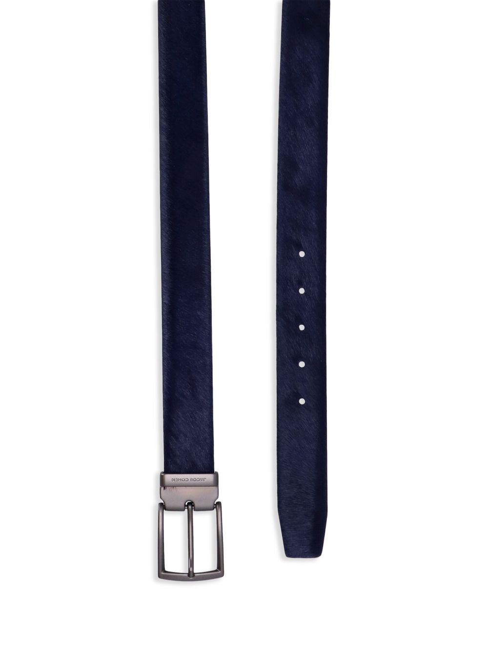 Jacob Cohën Leather Buckle Belt Blue Maison-Kitsune Men Belts