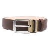 Maison-Kitsune Jacob Cohën Leather Belt Brown Men Belts