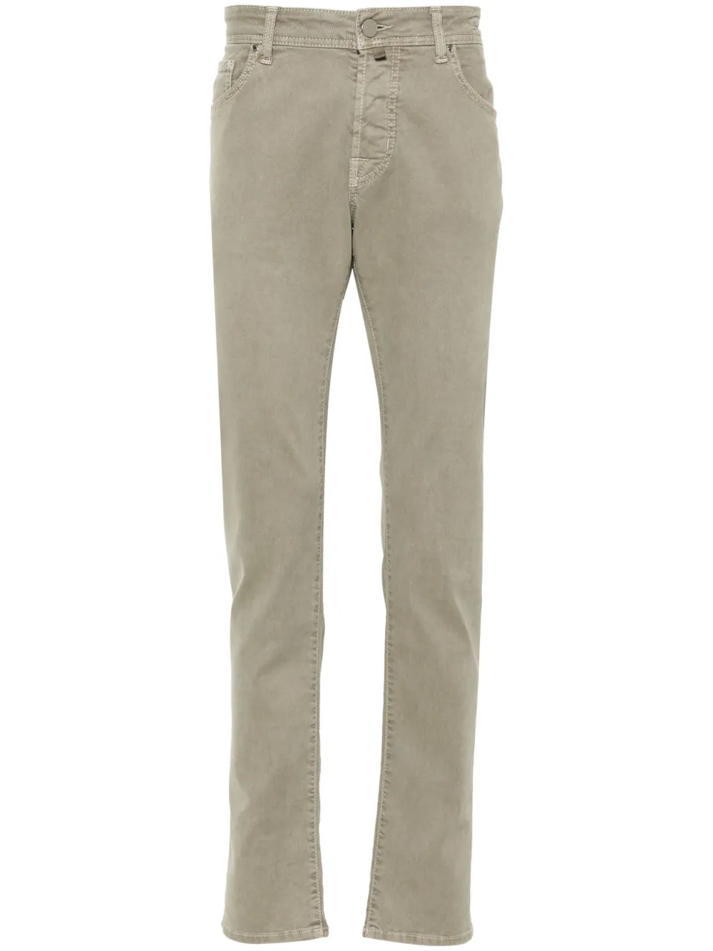 Jacob Cohën Nick Jeans Brown Maison-Kitsune Men Slim-Fit Jeans