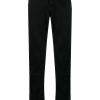 Maison-Kitsune Tapered Pants Men Jacob Cohën Bobby mid-rise Tapered Chinos Black