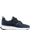 Maison-Kitsune Jacob Cohën Panelled low-top Sneakers Blue Men Low-Tops