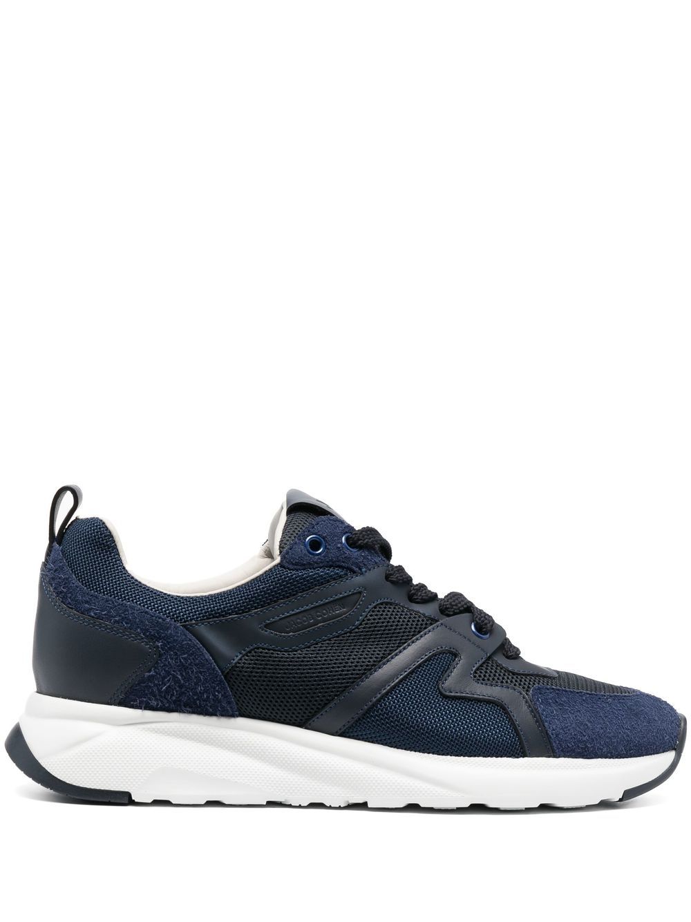 Maison-Kitsune Jacob Cohën Panelled low-top Sneakers Blue Men Low-Tops