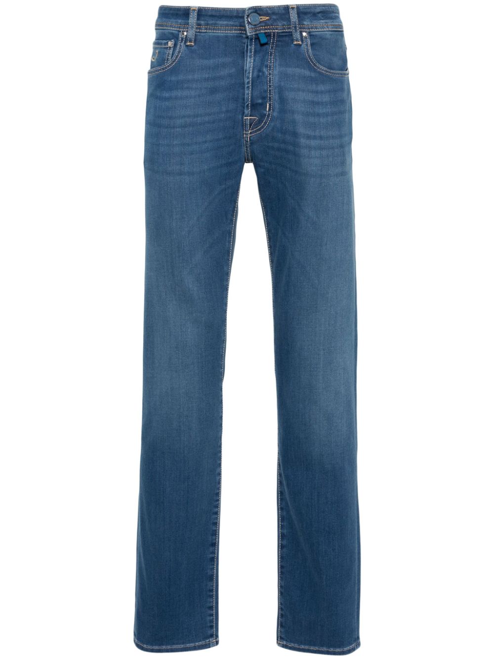 Jacob Cohën Bard mid-rise slim-fit Jeans Black Men Slim-Fit Jeans Maison-Kitsune