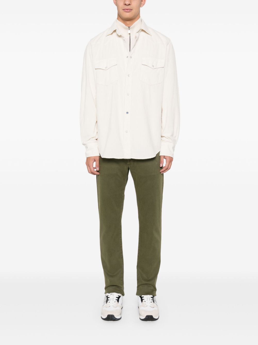 Jacob Cohën Bard Jeans Green Men Tapered Jeans Maison-Kitsune