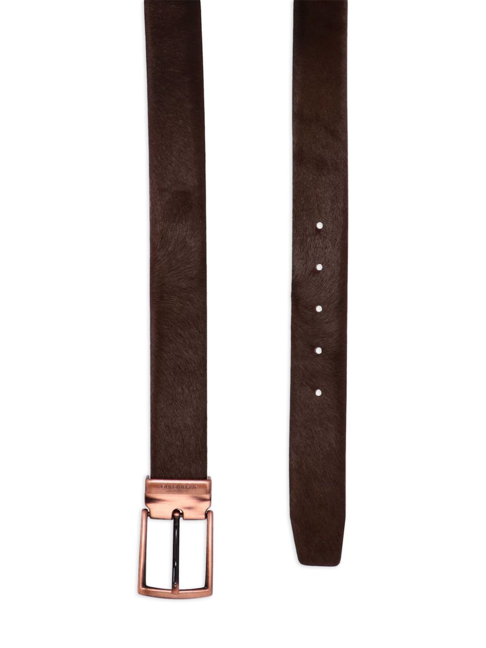 Jacob Cohën Leather Buckle Belt Brown Maison-Kitsune Men Belts