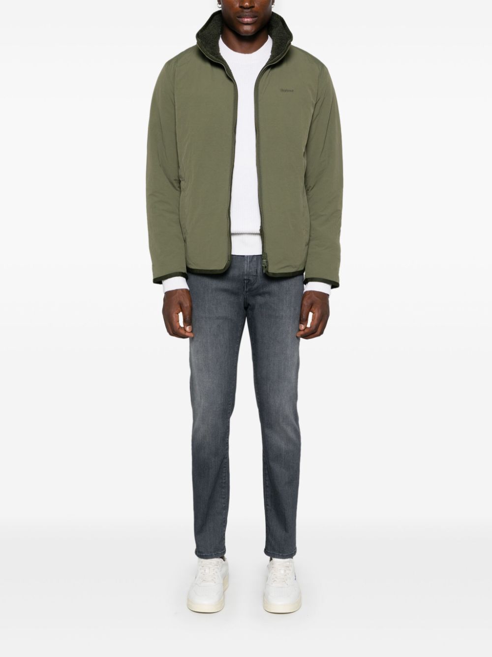 Jacob Cohën Scott Jeans Grey Men Slim-Fit Jeans Maison-Kitsune