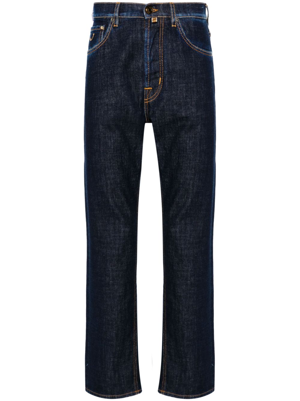 Maison-Kitsune Jacob Cohën Icio Jeans Blue Men Regular & Straight-Leg Jeans