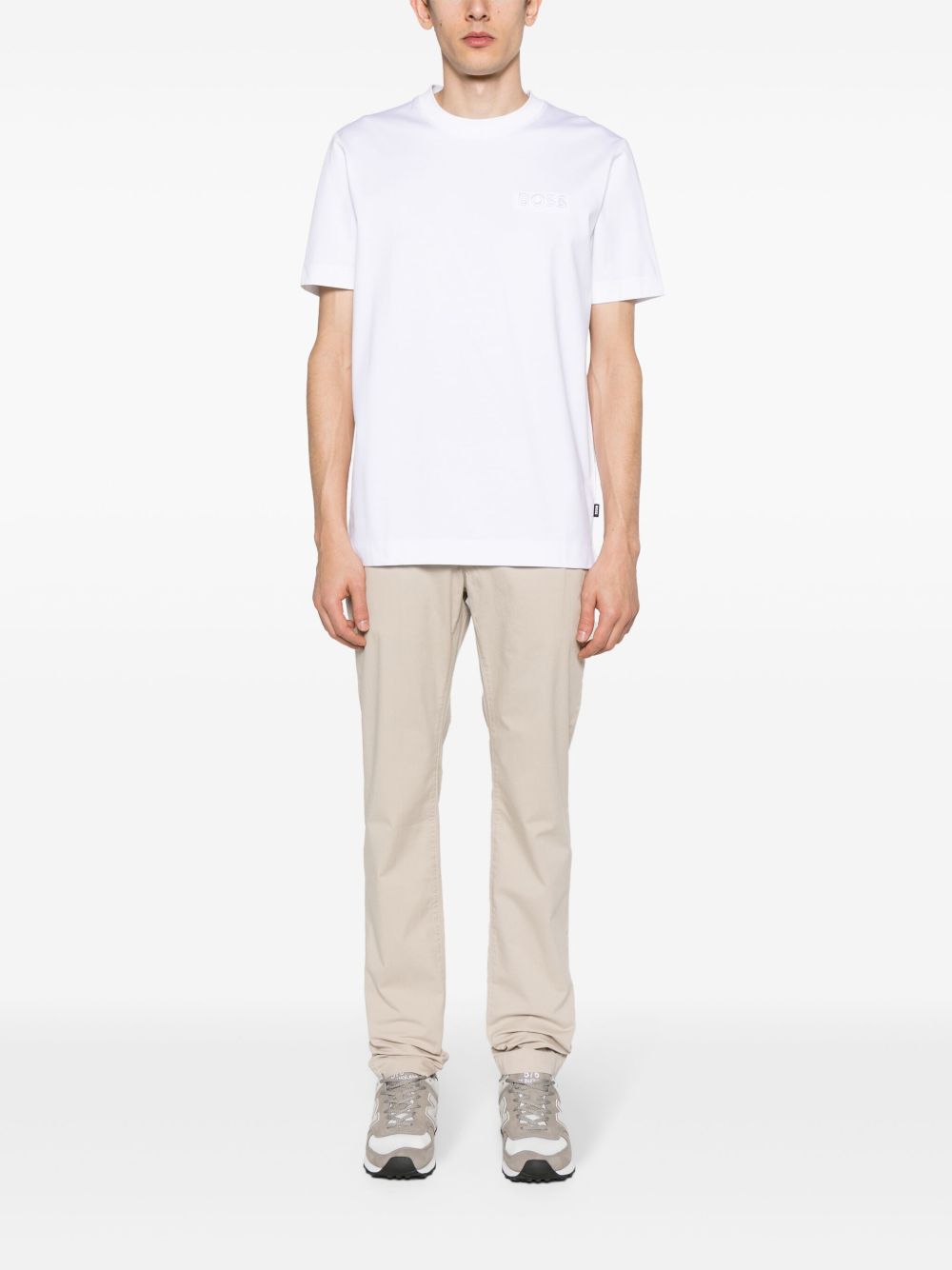 Maison-Kitsune Jacob Cohën mid-rise Cotton Chino Trousers Neutrals Men Chinos