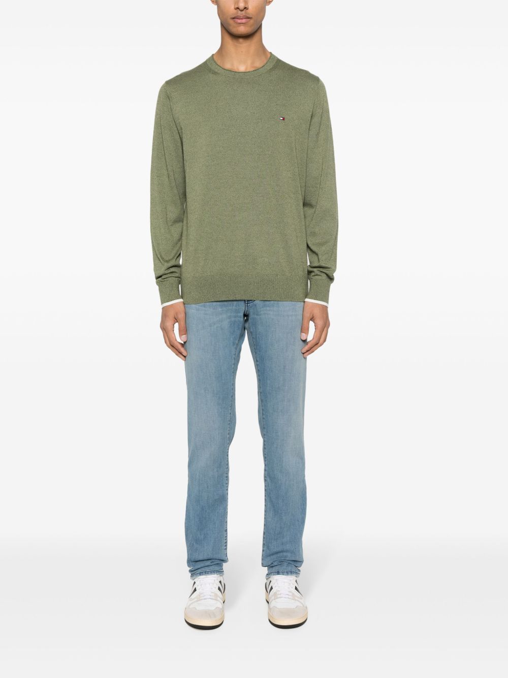 Maison-Kitsune Jacob Cohën Nick low-rise slim-fit Jeans Blue Men Slim-Fit Jeans