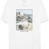 Maison-Kitsune T-Shirts Men Jacob Cohën graphic-print T-shirt White