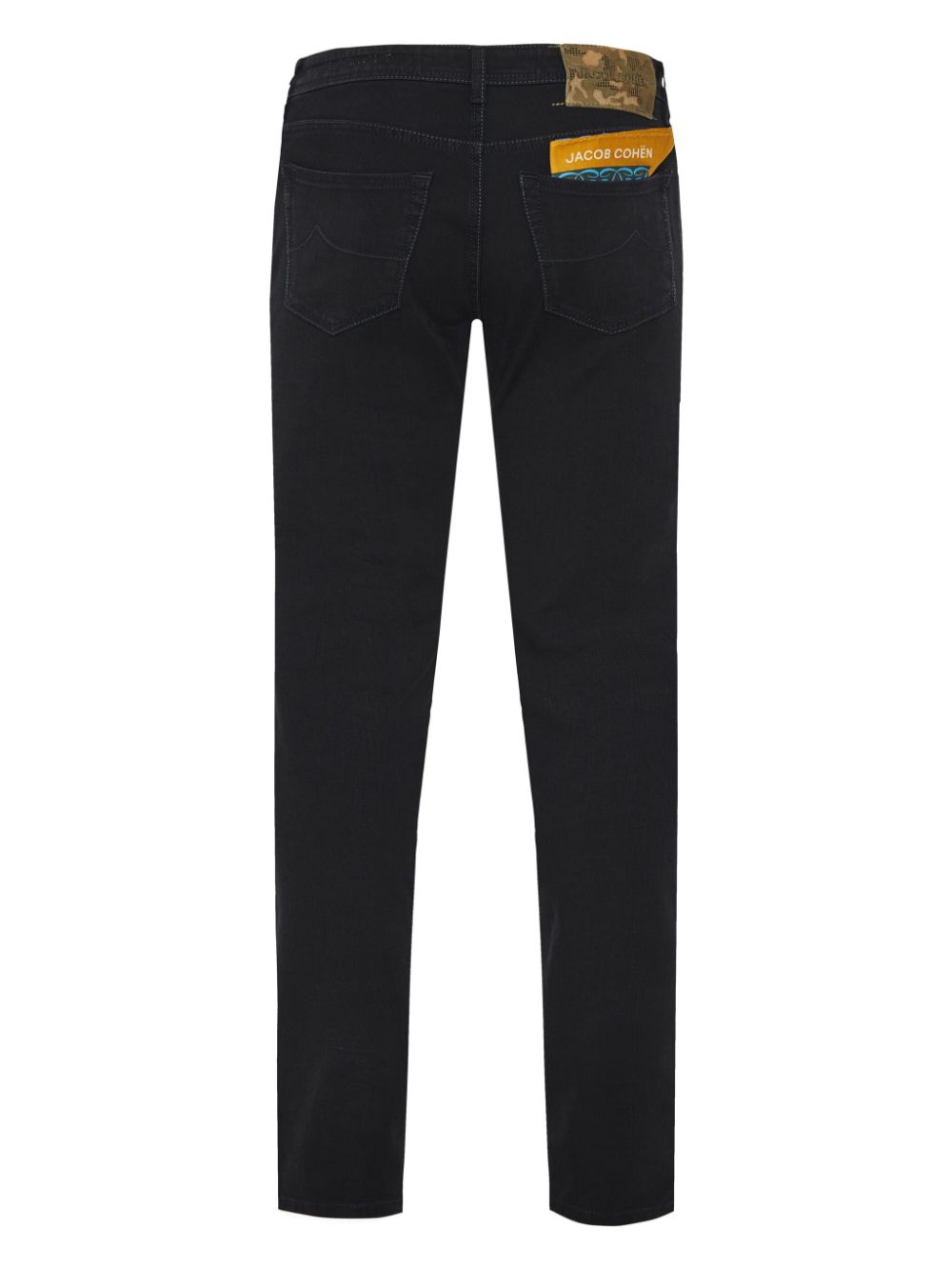 Maison-Kitsune Slim-Fit Jeans Men Jacob Cohën mid-rise slim-fit Jeans Black