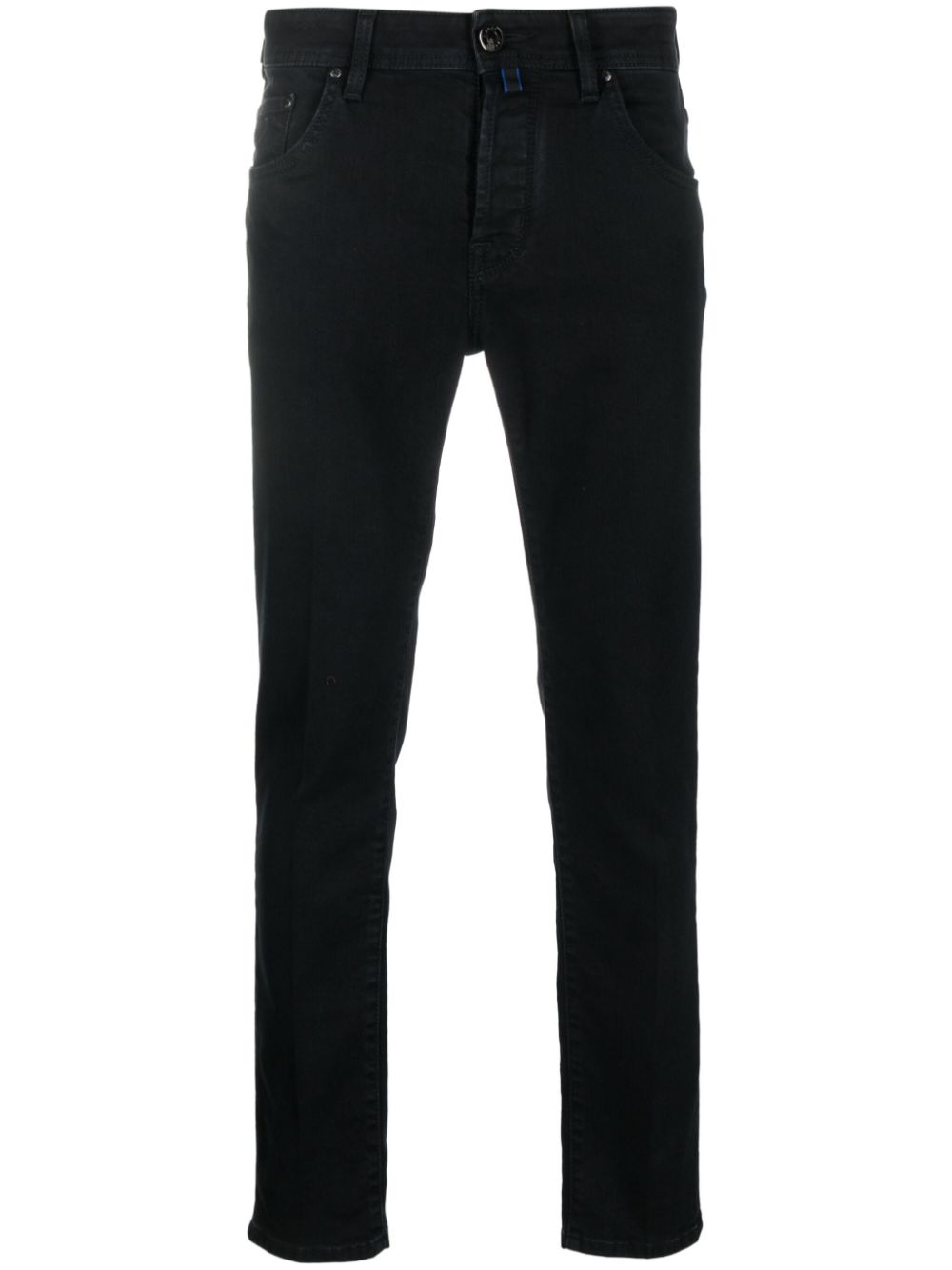 Maison-Kitsune Jacob Cohën mid-rise straight-leg Jeans Black Men Regular & Straight-Leg Jeans