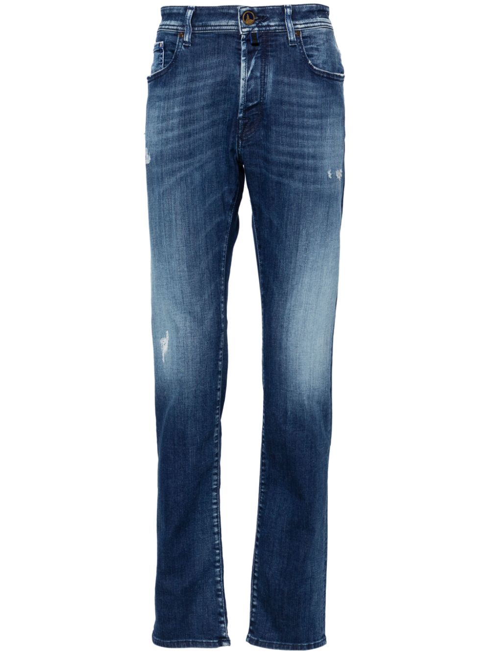 Maison-Kitsune Slim-Fit Jeans Men Jacob Cohën Bard mid-rise slim-fit Jeans Blue