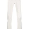 Men Slim-Fit Jeans Maison-Kitsune Jacob Cohën mid-rise slim-cut Jeans Neutrals