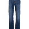 Maison-Kitsune Slim-Fit Jeans Men Jacob Cohën logo-patch slim-cut Jeans Blue