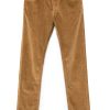 Maison-Kitsune Tapered Pants Men Jacob Cohën Bard Trousers Brown