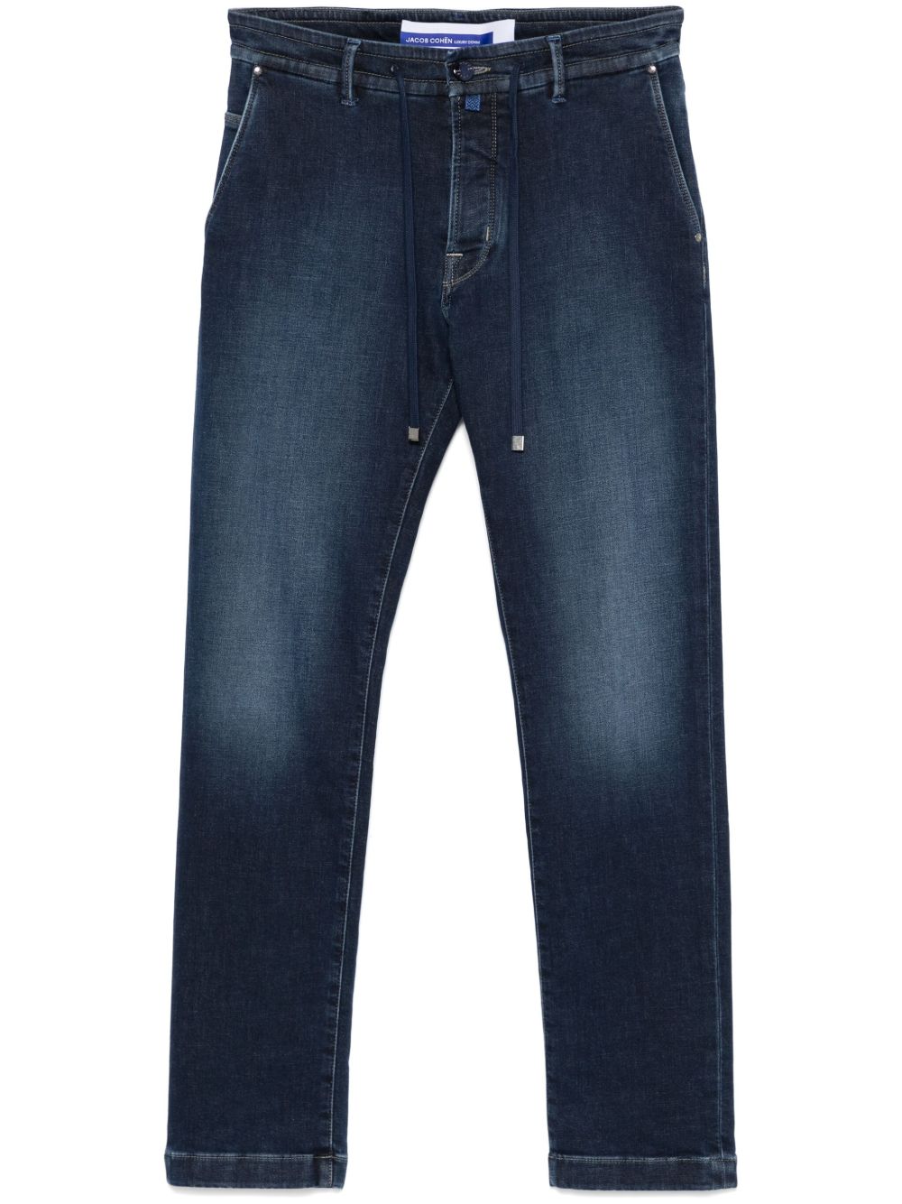 Men Tapered Jeans Maison-Kitsune Jacob Cohën Pharrel Active Jeans Blue