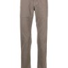 Maison-Kitsune Jacob Cohën slim-cut Trousers Neutrals Men Regular-Fit & Straight Leg Pants