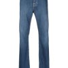 Jacob Cohën logo-embroidered straight-leg Jeans Blue Men Regular & Straight-Leg Jeans Maison-Kitsune