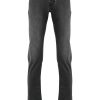 Maison-Kitsune Jacob Cohën Nick mid-rise Slim Jeans Black Men Slim-Fit Jeans
