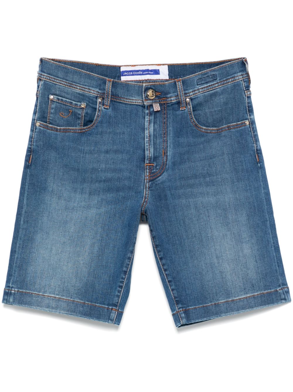 Jacob Cohën Nicolas Denim Shorts Blue Men Denim Shorts Maison-Kitsune