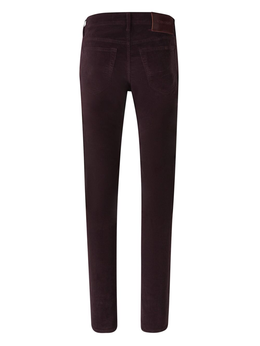 Jacob Cohën Bard Trousers Purple Maison-Kitsune Men Regular-Fit & Straight Leg Pants