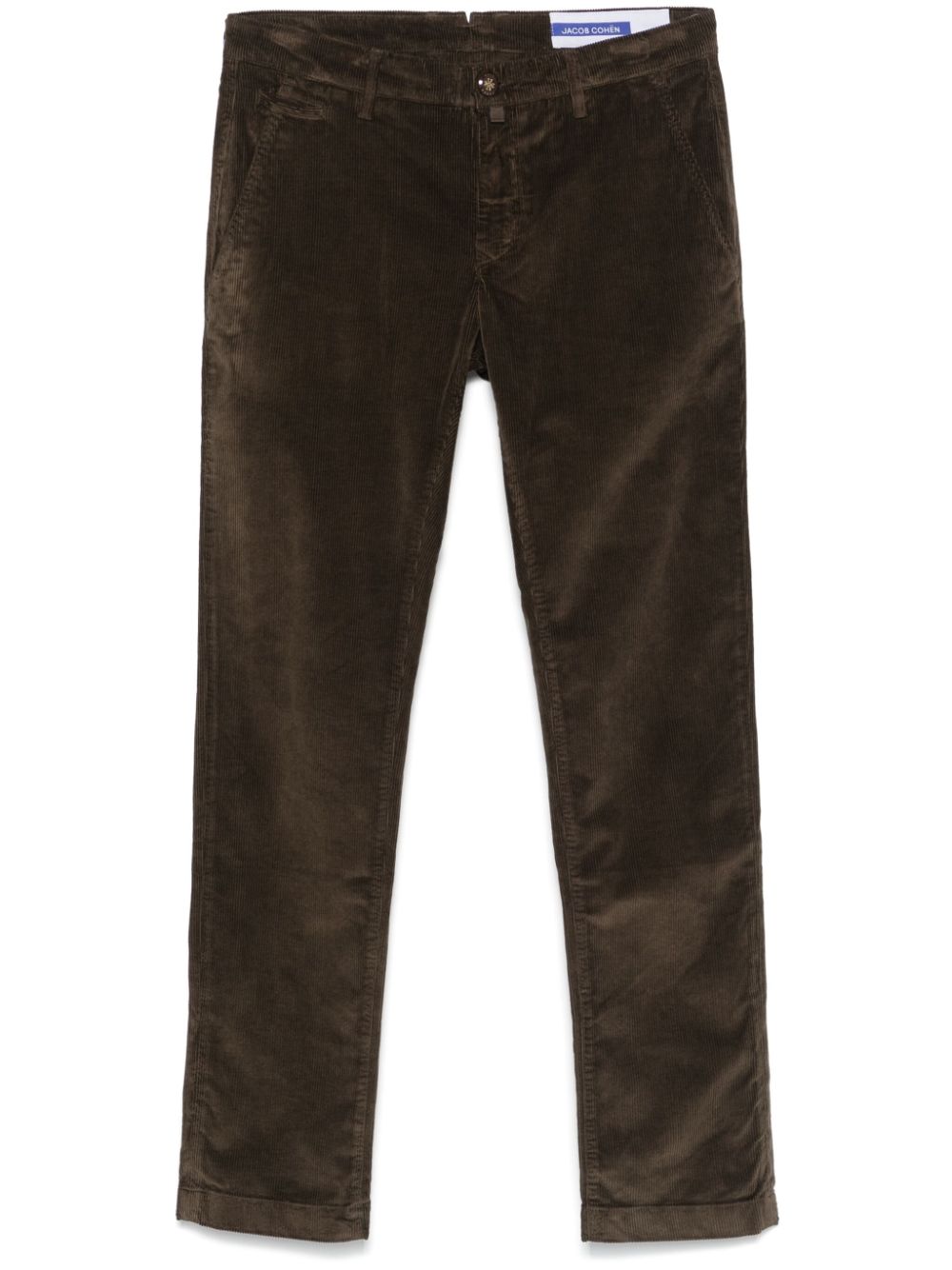 Jacob Cohën Bobby Trousers Brown Maison-Kitsune Men Regular-Fit & Straight Leg Pants