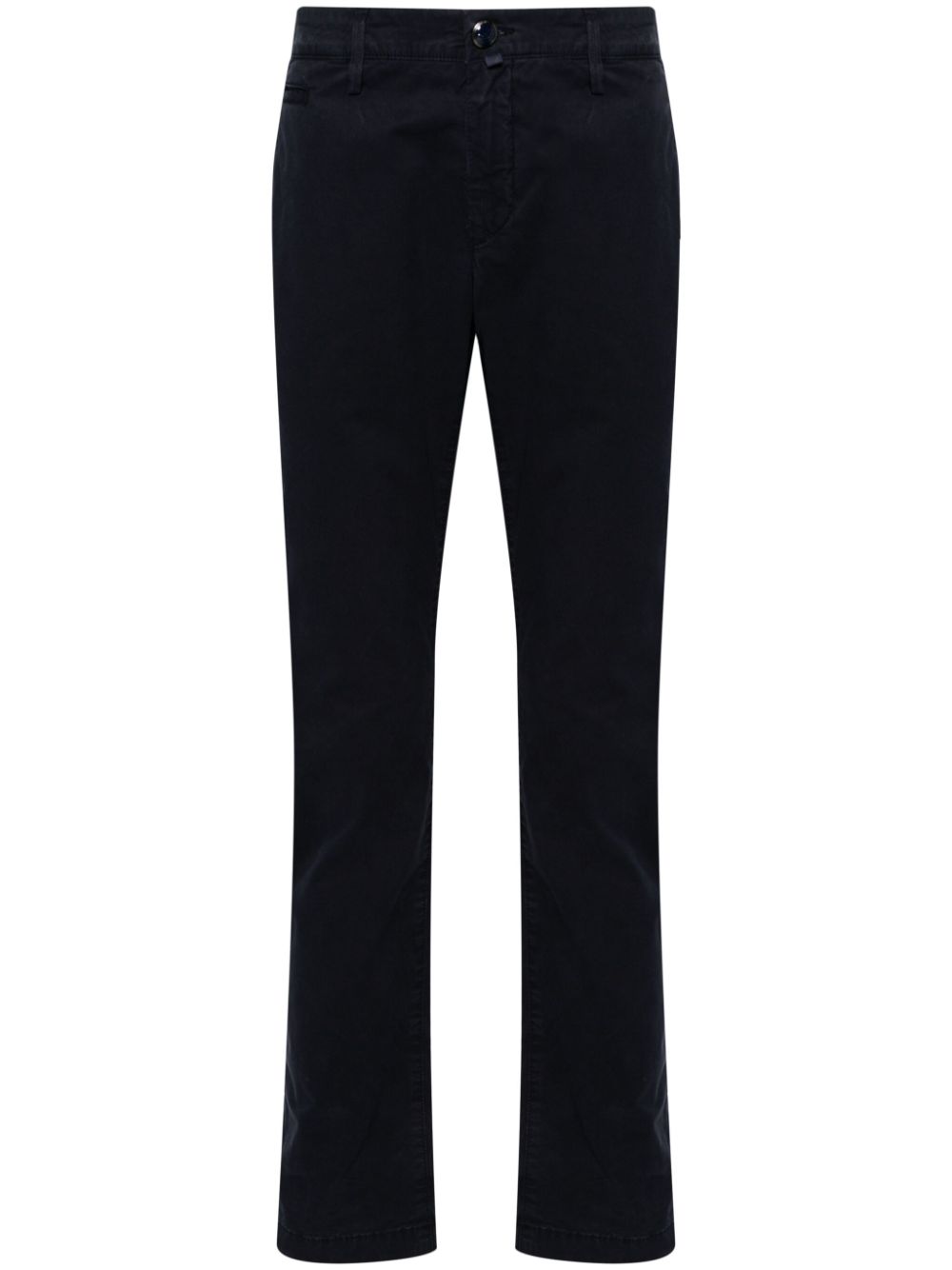 Jacob Cohën Bobby Slim Chino Trousers Blue Men Chinos Maison-Kitsune