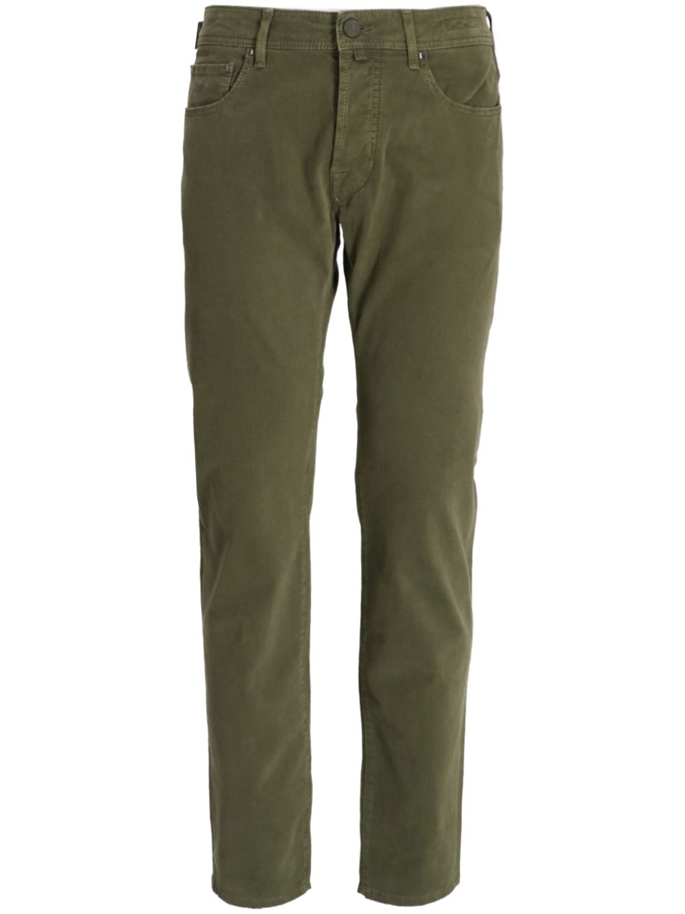 Jacob Cohën slim-fit Trousers Green Maison-Kitsune Men Tapered Pants