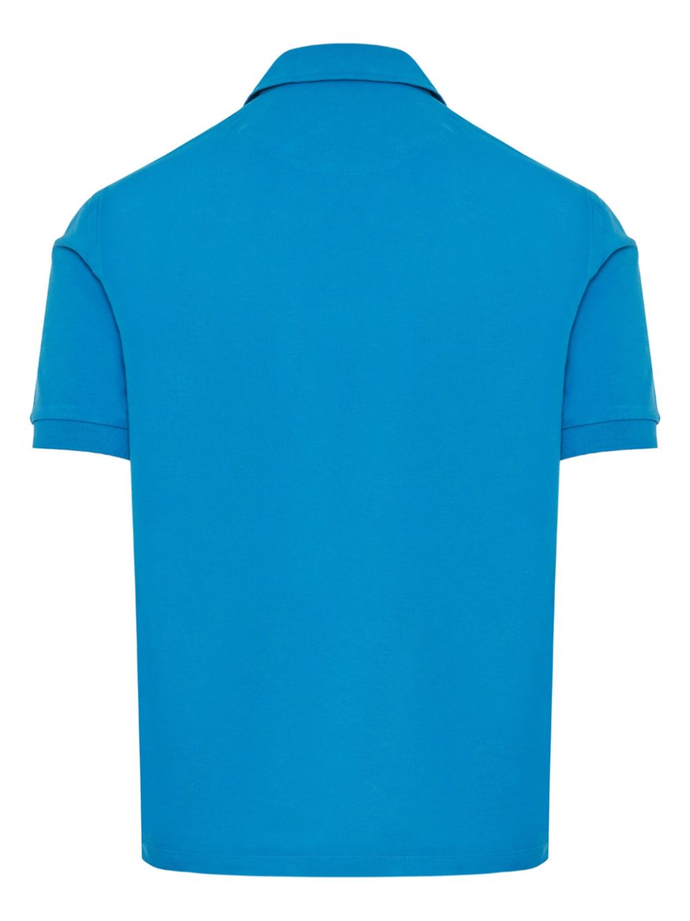 Jacob Cohën logo-embroidered Piqué Polo Shirt Blue Maison-Kitsune Men Polo Shirts