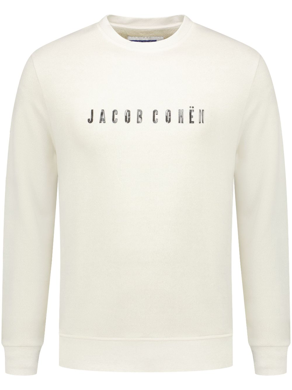 Maison-Kitsune Sweatshirts Men Jacob Cohën logo-print Sweatshirt White