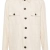Men Shirt Jackets Maison-Kitsune Jacob Cohën Twill Shirt Jacket Neutrals