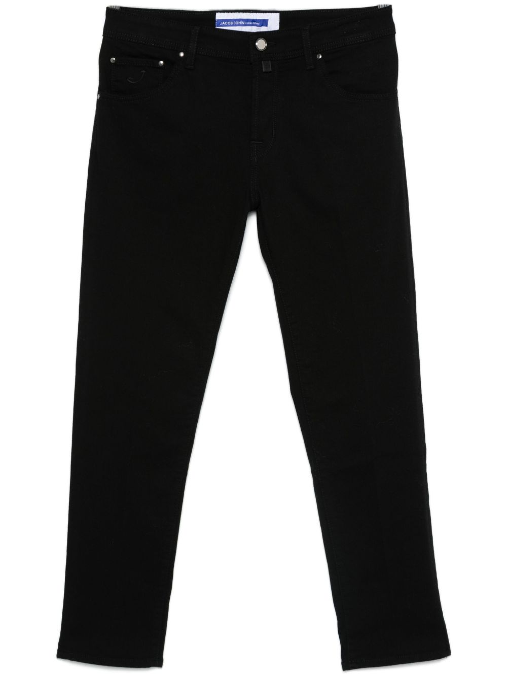 Maison-Kitsune Jacob Cohën Scott Jeans Black Men Slim-Fit Jeans