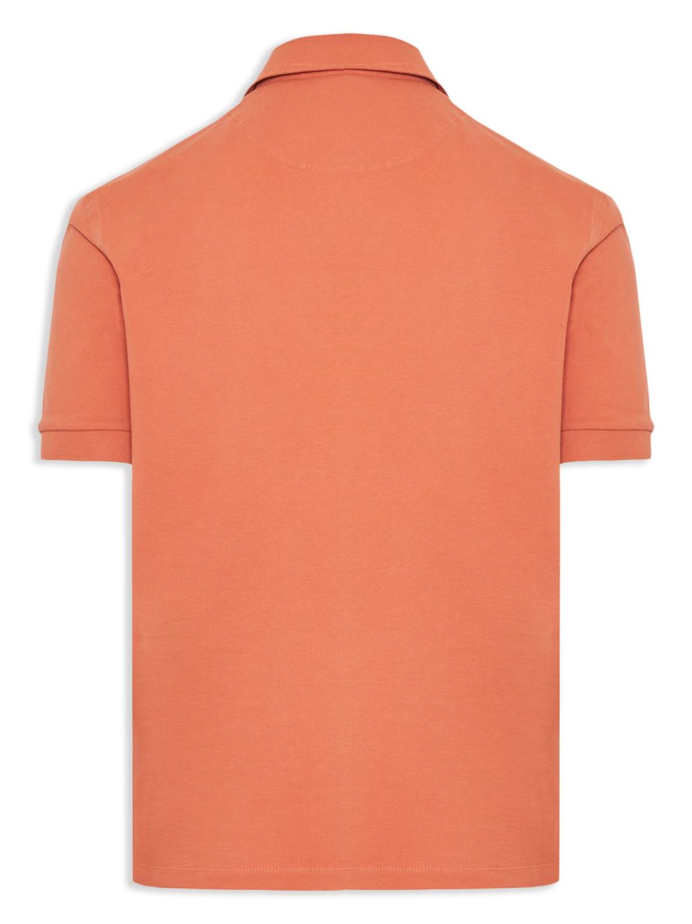 Jacob Cohën logo-embroidered Piqué Polo Shirt Orange Maison-Kitsune Men Polo Shirts