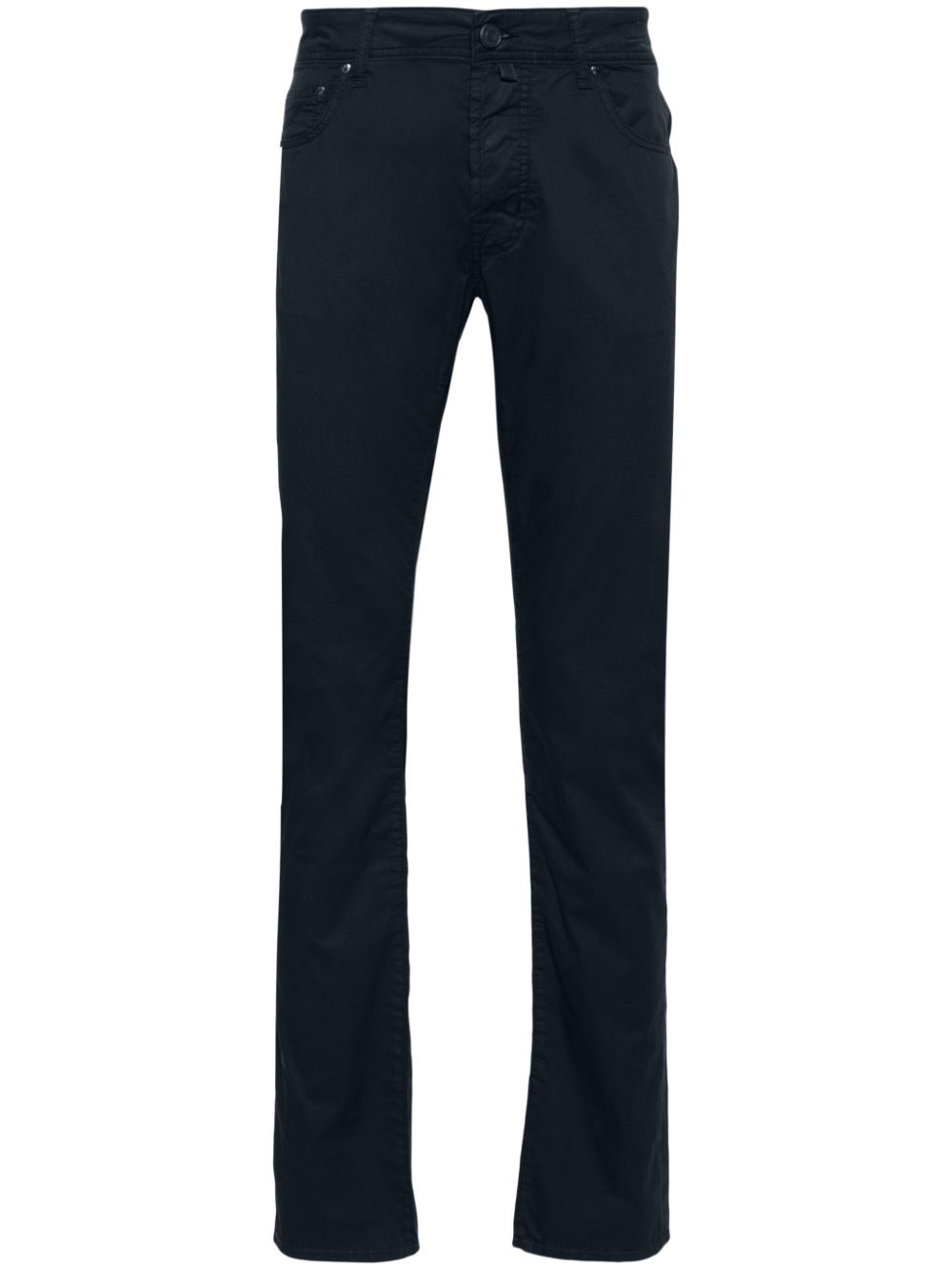Jacob Cohën Bard Chino Trousers Blue Maison-Kitsune Men Chinos