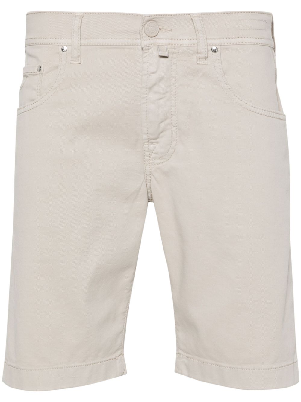 Maison-Kitsune Bermuda Shorts Men Jacob Cohën Twill Bermuda Shorts Neutrals