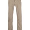 Jacob Cohën straight-leg Mid Rise Trousers Brown Maison-Kitsune Men Regular-Fit & Straight Leg Pants