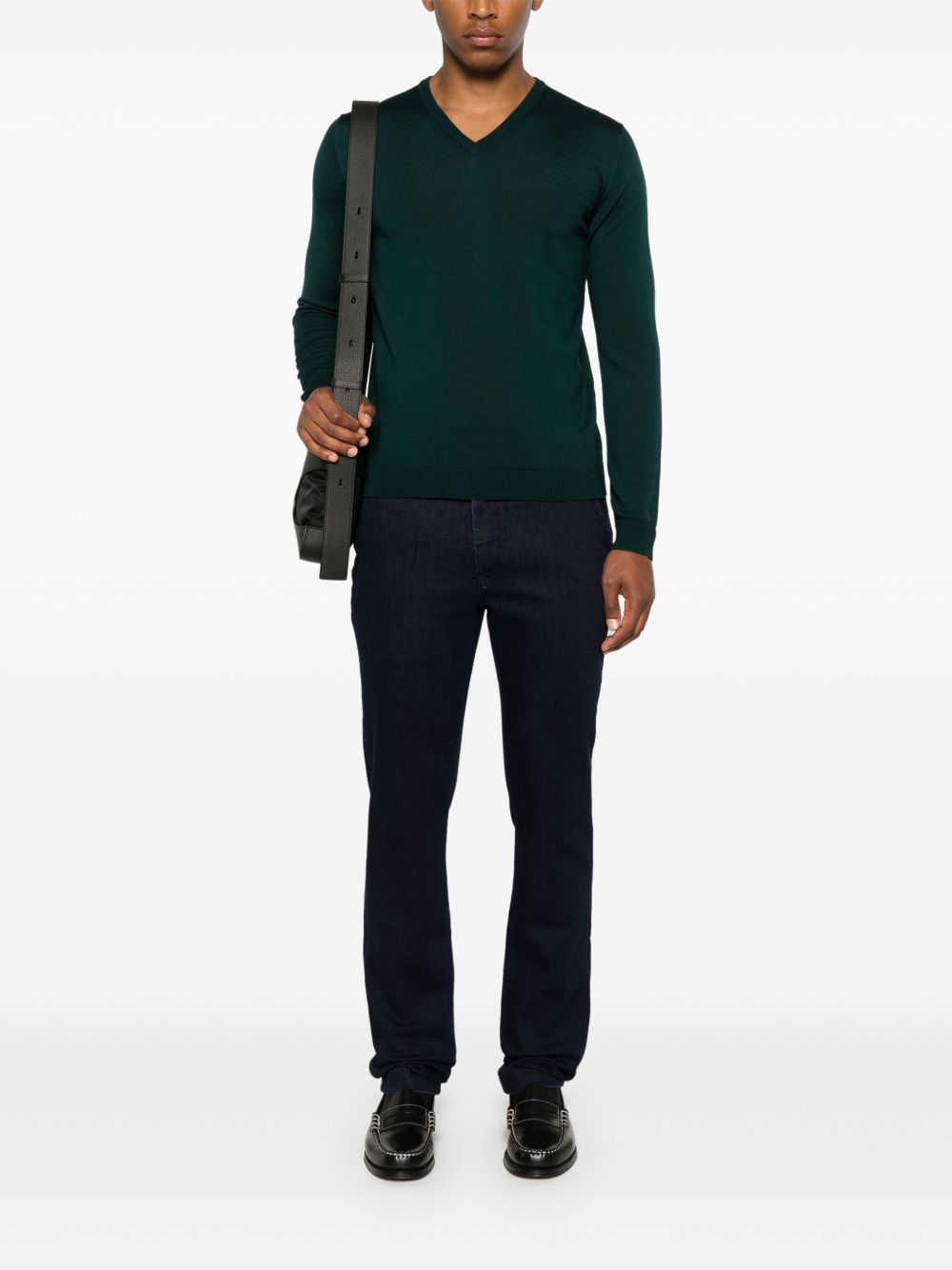 Maison-Kitsune Slim-Fit Jeans Men Jacob Cohën Bobby slim-fit Jeans Blue