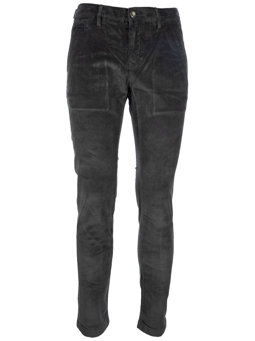 Men Regular-Fit & Straight Leg Pants Maison-Kitsune Jacob Cohën Corduroy Trousers Grey