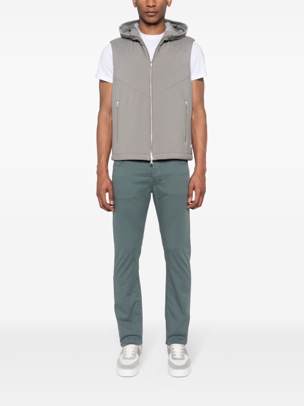 Jacob Cohën Bard slim-fit Trousers Blue Men Chinos Maison-Kitsune