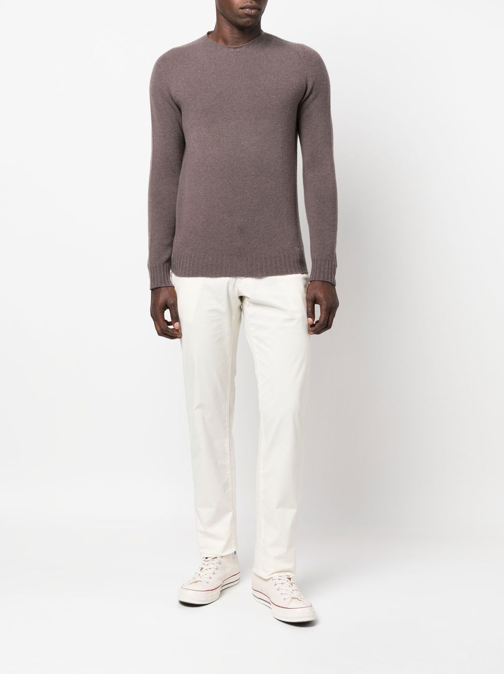 Jacob Cohën high-waisted Straight Jeans White Men Regular & Straight-Leg Jeans Maison-Kitsune