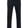 Maison-Kitsune Slim-Fit Jeans Men Jacob Cohën logo-patch mid-rise Jeans Blue