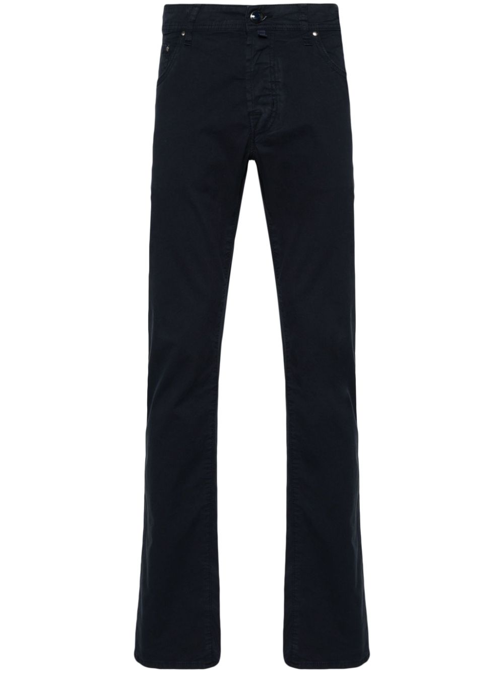 Men Regular-Fit & Straight Leg Pants Maison-Kitsune Jacob Cohën Nick slim-fit Trousers Blue
