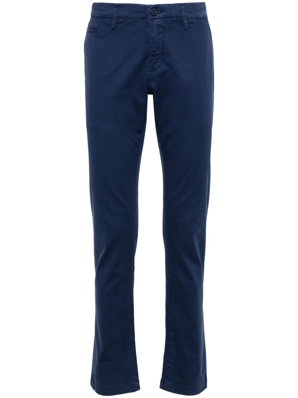 Jacob Cohën low-rise Chino Trousers Blue Men Chinos Maison-Kitsune